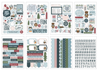 Echo Park Sticker Book-Winter Fun
