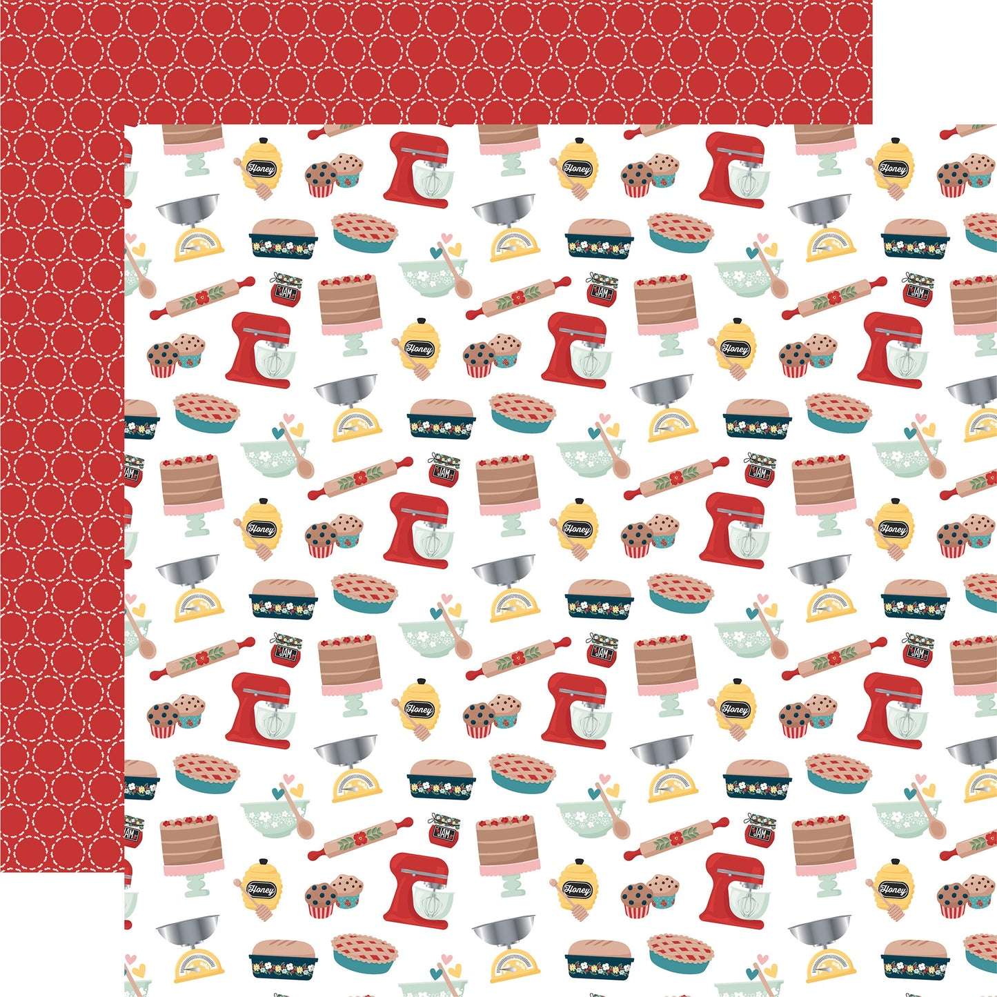 Mom's Kitchen Double-Sided Cardstock 12"X12"- Select Style