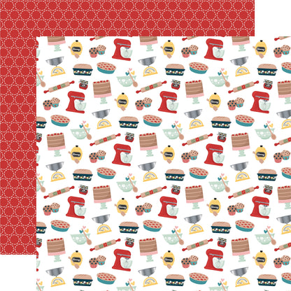 Mom's Kitchen Double-Sided Cardstock 12"X12"- Select Style
