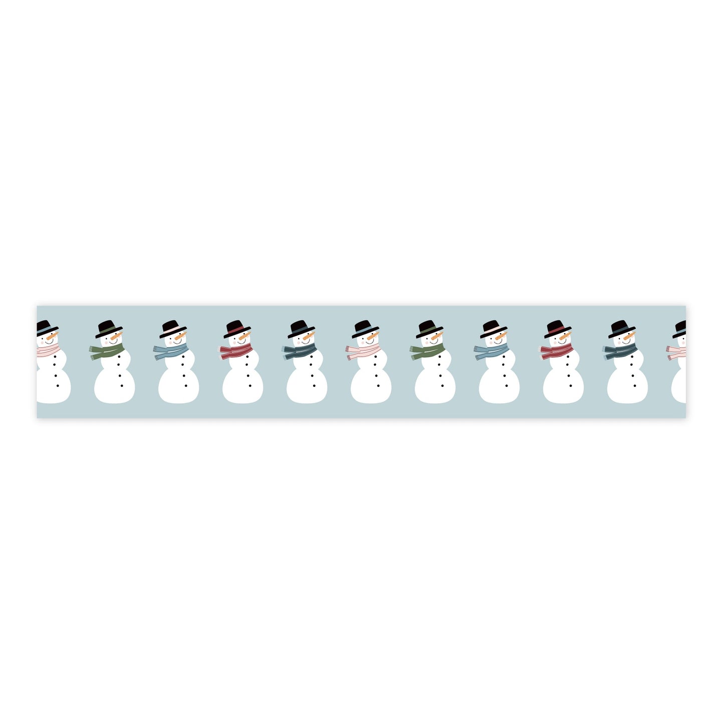 Winter Fun Washi  Tape-Let's Make A Snowman