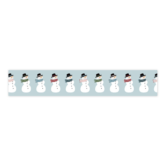 Winter Fun Washi  Tape-Let's Make A Snowman