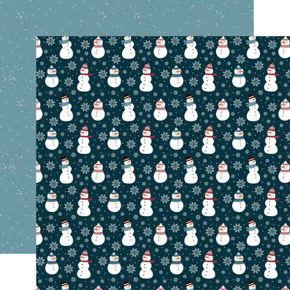 Winter Fun Double-Sided Cardstock 12"X12"- Select Style