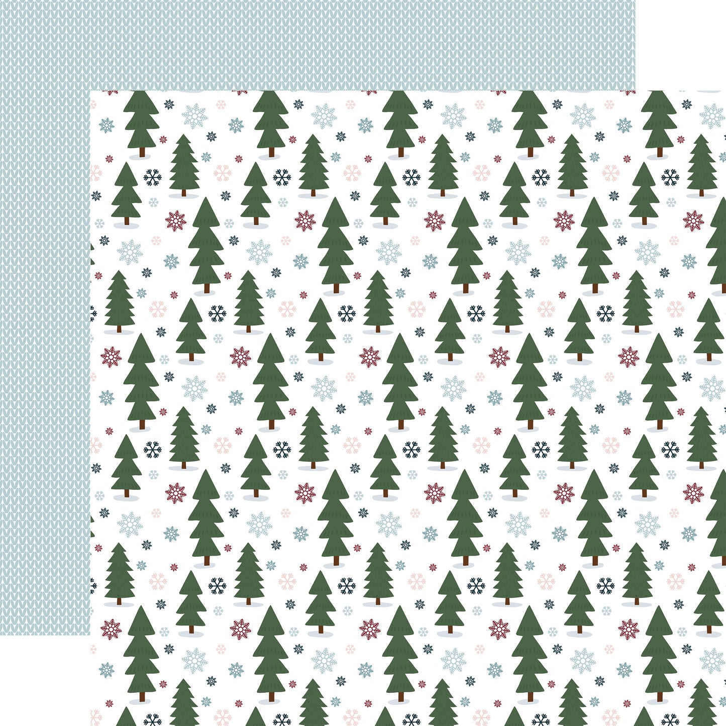 Winter Fun Double-Sided Cardstock 12"X12"- Select Style