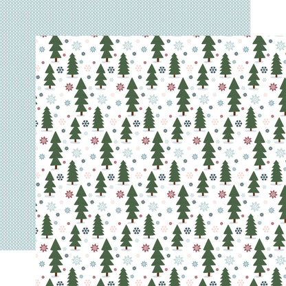 Winter Fun Double-Sided Cardstock 12"X12"- Select Style