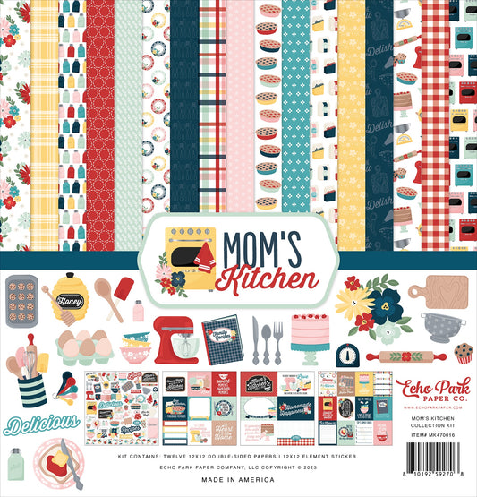Echo Park Collection Kit 12"X12"-Mom's Kitchen