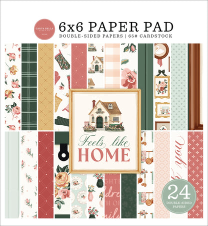Carta Bella Double-Sided Paper Pad 6"X6"-Feels Like Home