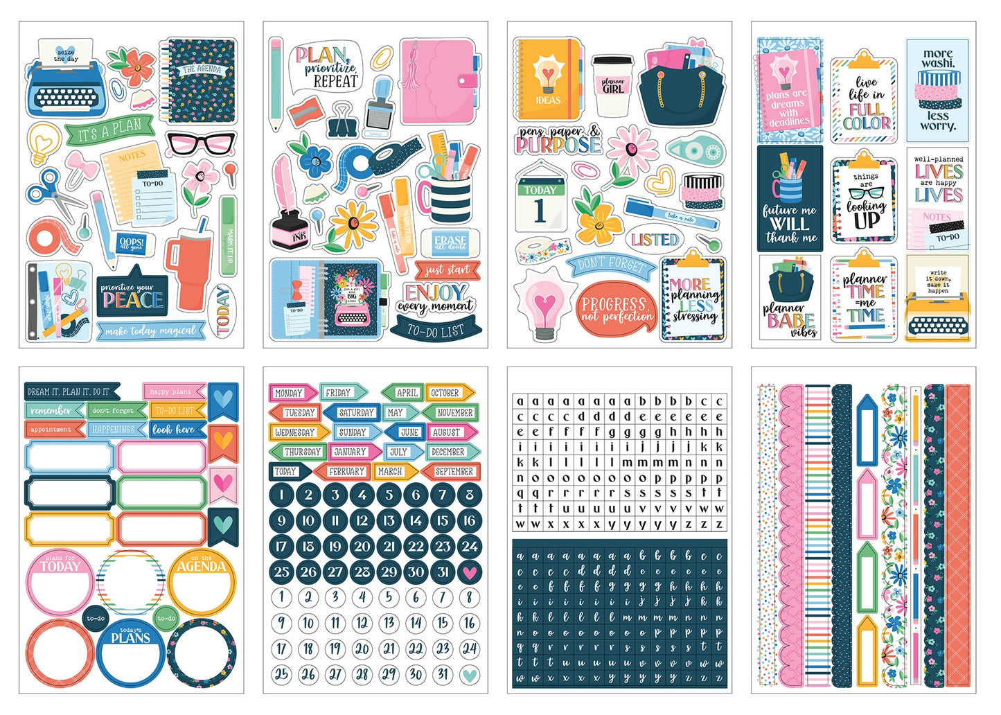 Echo Park Sticker Book-Plan On It