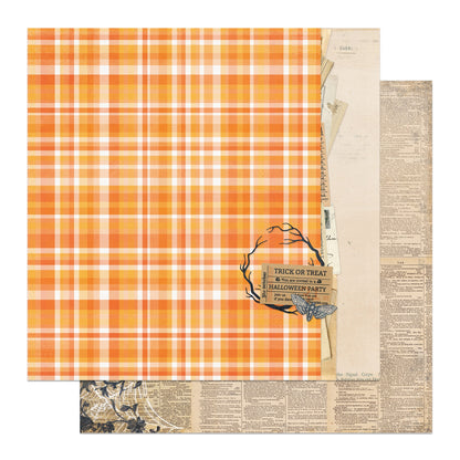 Halloween Junque Double-Sided Cardstock 12"X12"-Select Style
