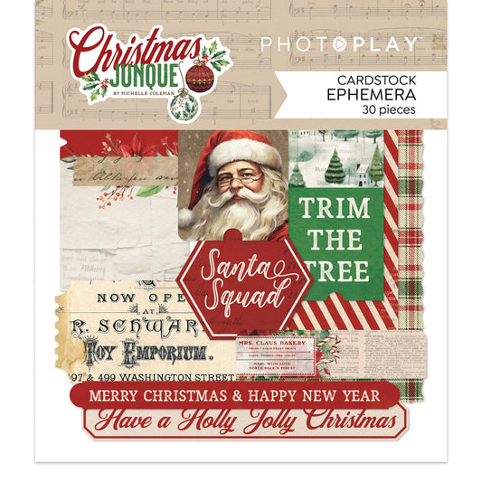 PhotoPlay Ephemera Cardstock Die-Cuts-Christmas Junque