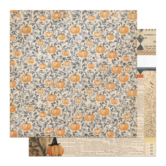 Halloween Junque Double-Sided Cardstock 12"X12"-Select Style