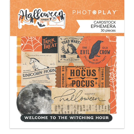 PhotoPlay Ephemera Cardstock Die-Cuts-Halloween Junque