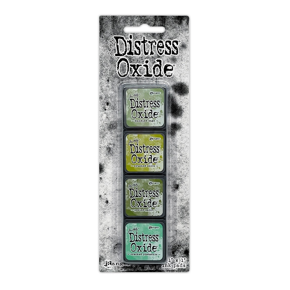 Tim Holtz Distress Mini Oxide Ink Pads 4/Pkg-Kit #3