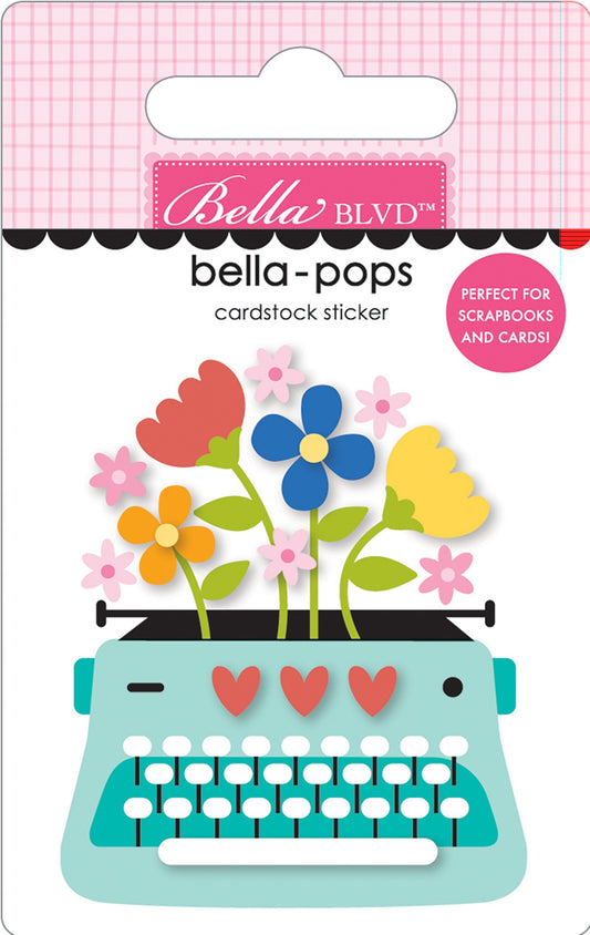 Bella Blvd Documented Bella-Pops 3D Stickers-Here's The Story
