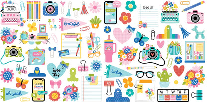 Bella Blvd Cardstock Ephemera-Icons, Documented