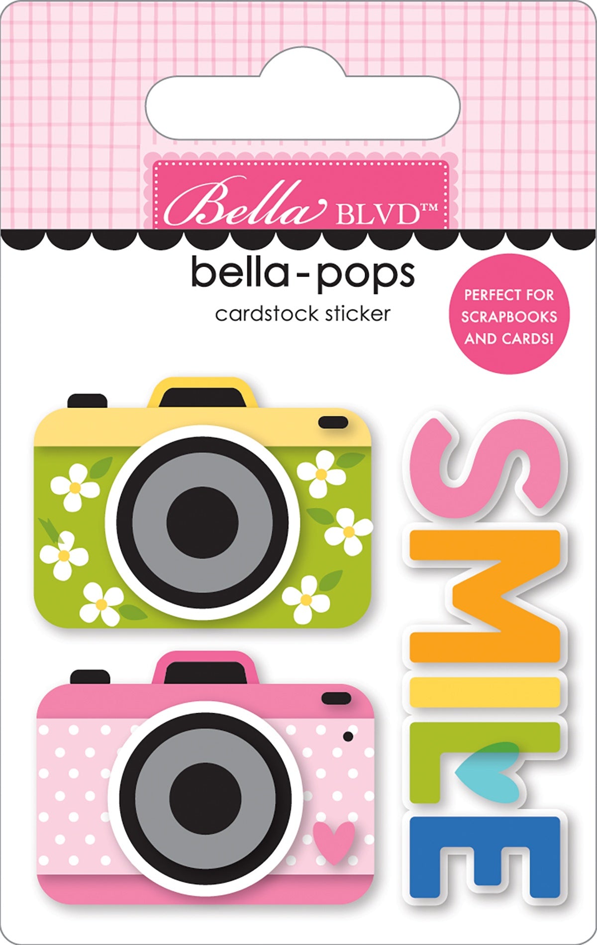 Bella Blvd Documented Bella-Pops 3D Stickers-My View