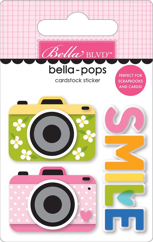 Bella Blvd Documented Bella-Pops 3D Stickers-My View
