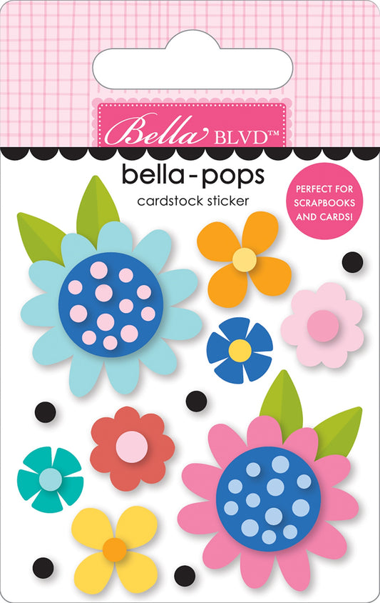 Bella Blvd Documented Bella-Pops 3D Stickers-Hello Beautiful