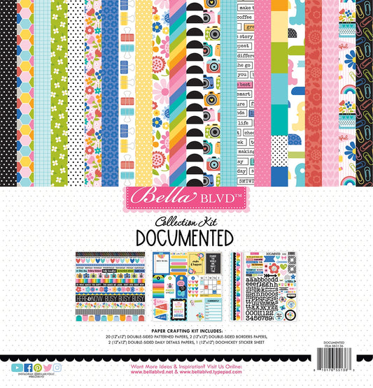Bella Blvd Collection Kit 12"X12"-Documented