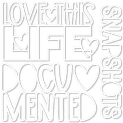 Bella Blvd Documentd Cut-Outs-Documented