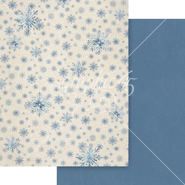 Graphic 45 Patterns & Solids Collection Pack 8.5"X11"-Deck The Halls