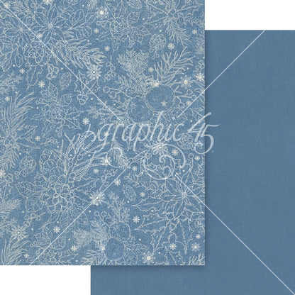 Graphic 45 Patterns & Solids Collection Pack 8.5"X11"-Deck The Halls