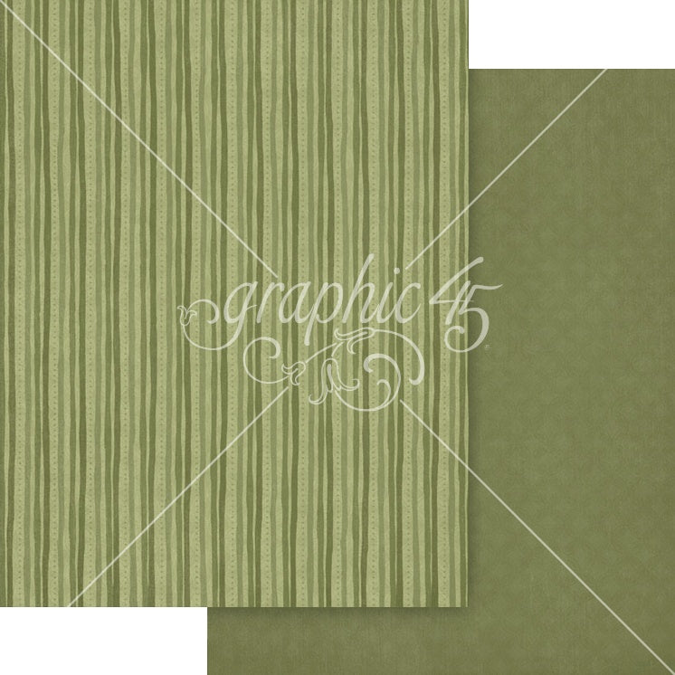 Graphic 45 Patterns & Solids Collection Pack 8.5"X11"-Ghostly Greetings