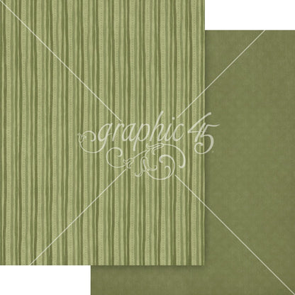Graphic 45 Patterns & Solids Collection Pack 8.5"X11"-Ghostly Greetings