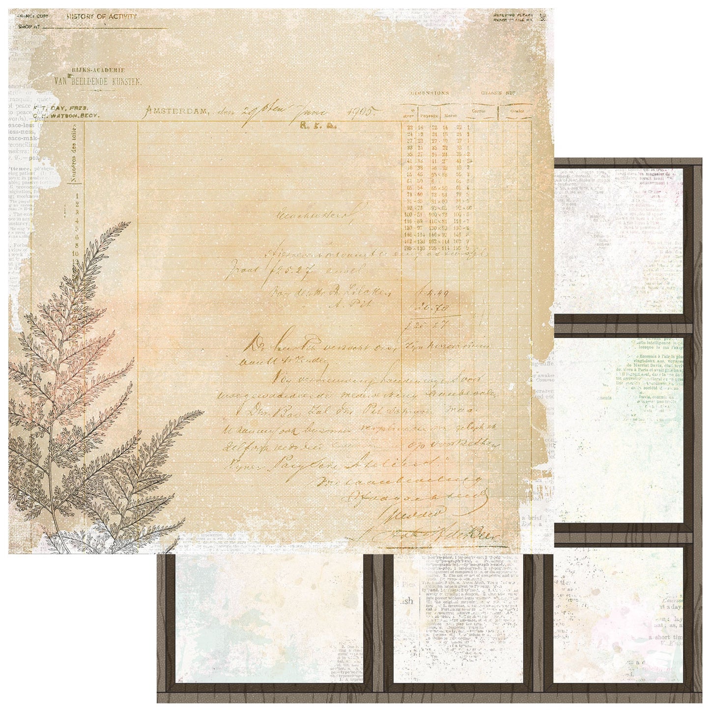 Curiosities In Willow Grove Double-Sided Cardstock 12"X12"-Select Style