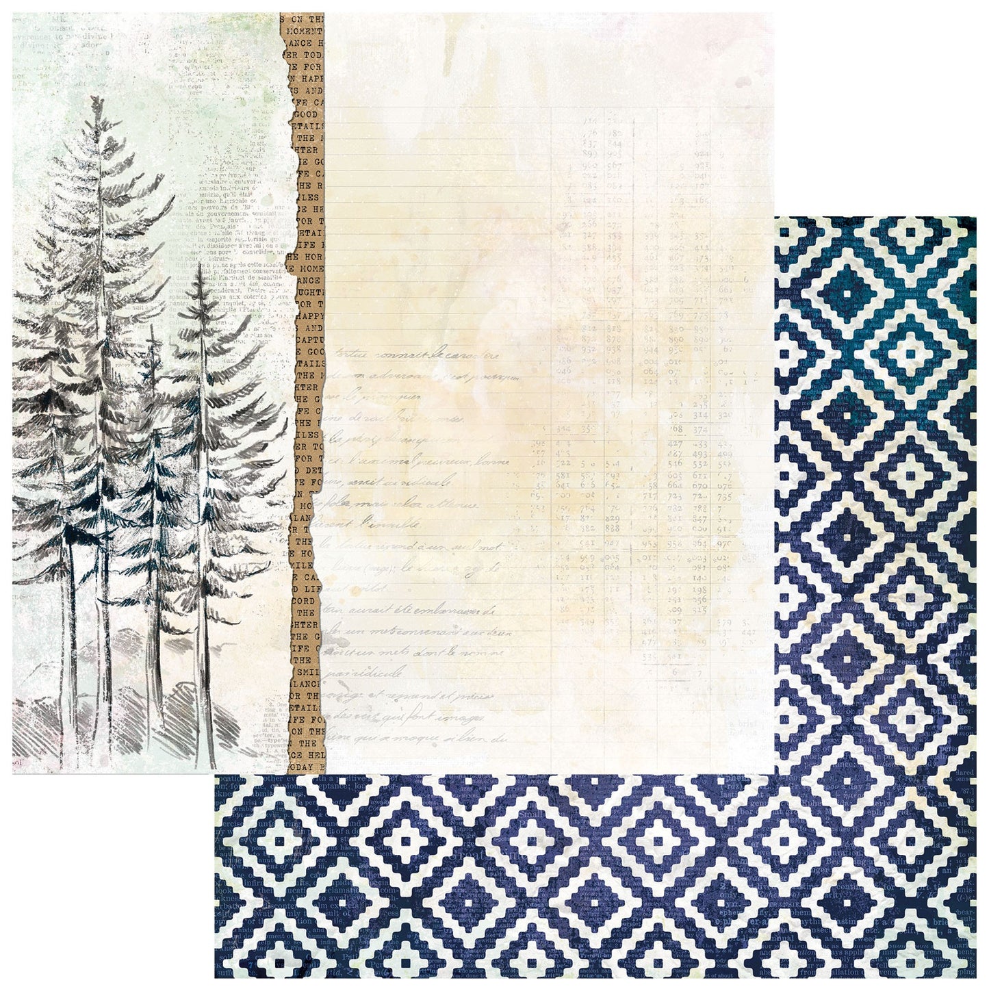 Curiosities In Willow Grove Double-Sided Cardstock 12"X12"-Select Style