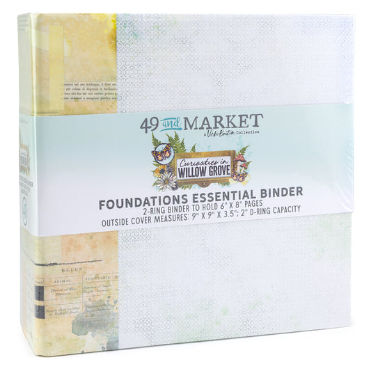 49 And Market Binder Album Kit-Curiosities In Willow Grove