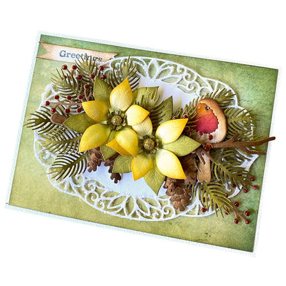 Elizabeth Craft Metal Die-Winter Greenery
