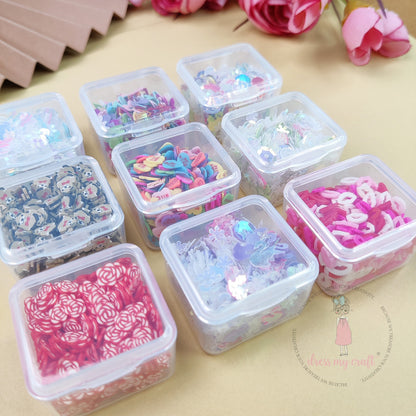 Dress My Craft Love Mix Sequins & Slices-Combo Pack