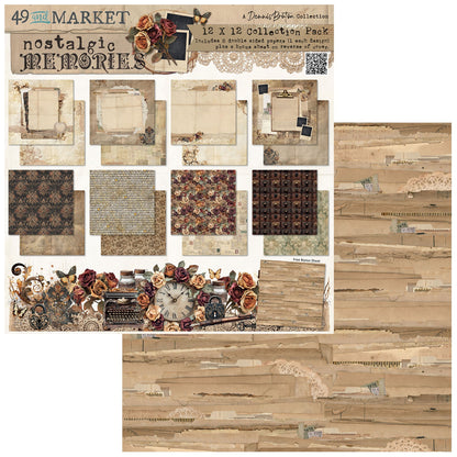 49 And Market Collection Pack 12"X12"-Nostalgic Memories