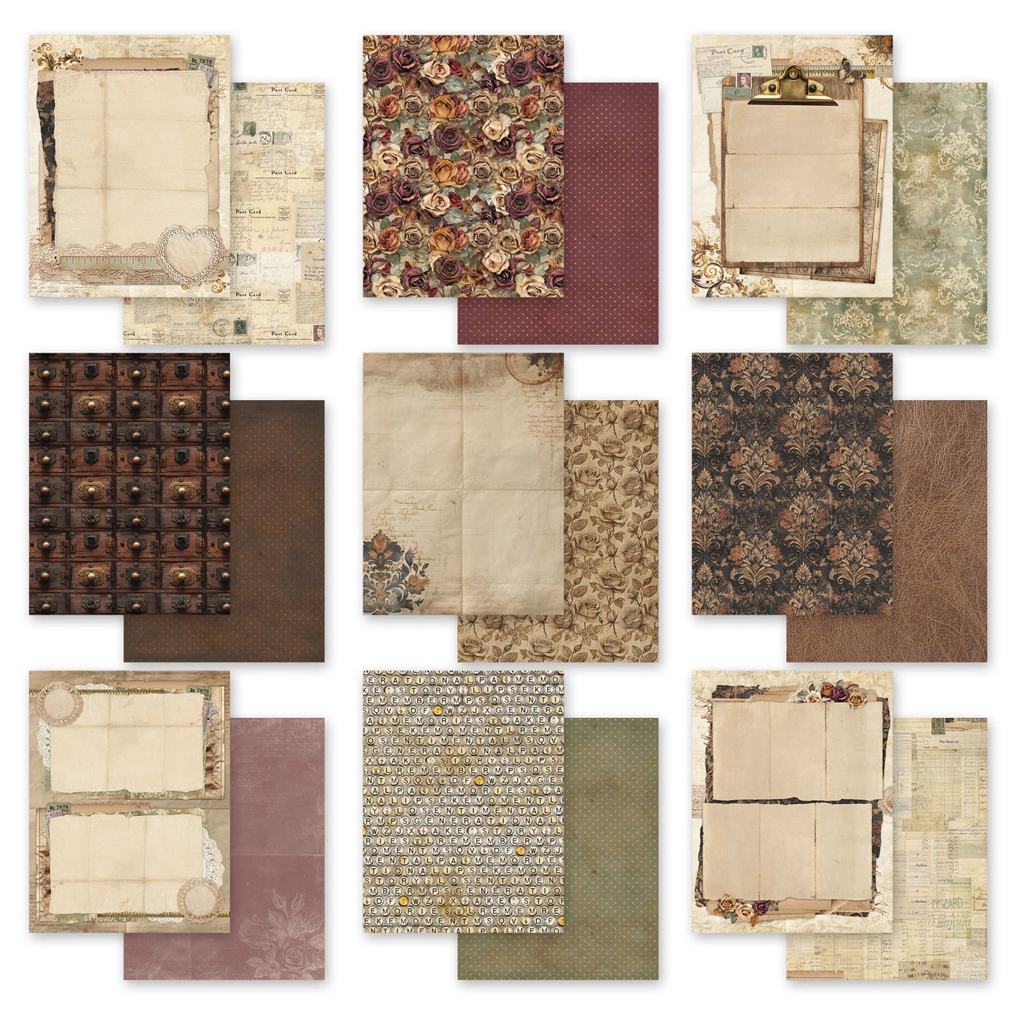 49 And Market Collection Pack 6"X8"-Nostalgic Memories