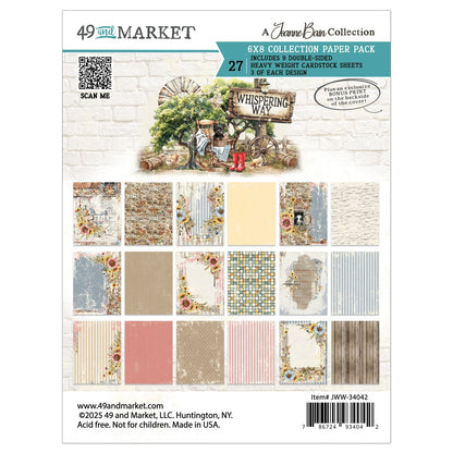 49 And Market Collection Pack 6"X8"-Whispering Way