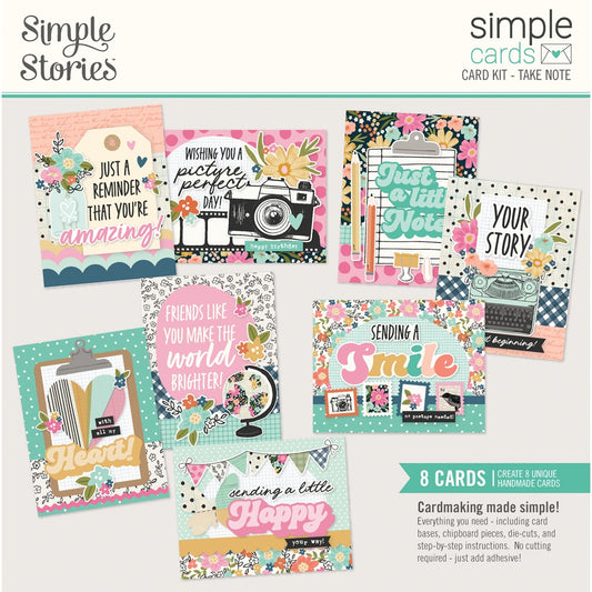 Simple Stories Simple Cards Card Kit-Take Note