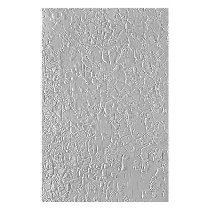 Spellbinders 3D Embossing Folder-Beautifully Imperfect, Crackle Paint