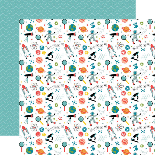 Echo Park Field Trip Double-Sided Cardstock 12X12"-Select Style