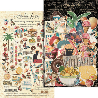 Graphic 45 Ephemera Set-Journaling Through Time