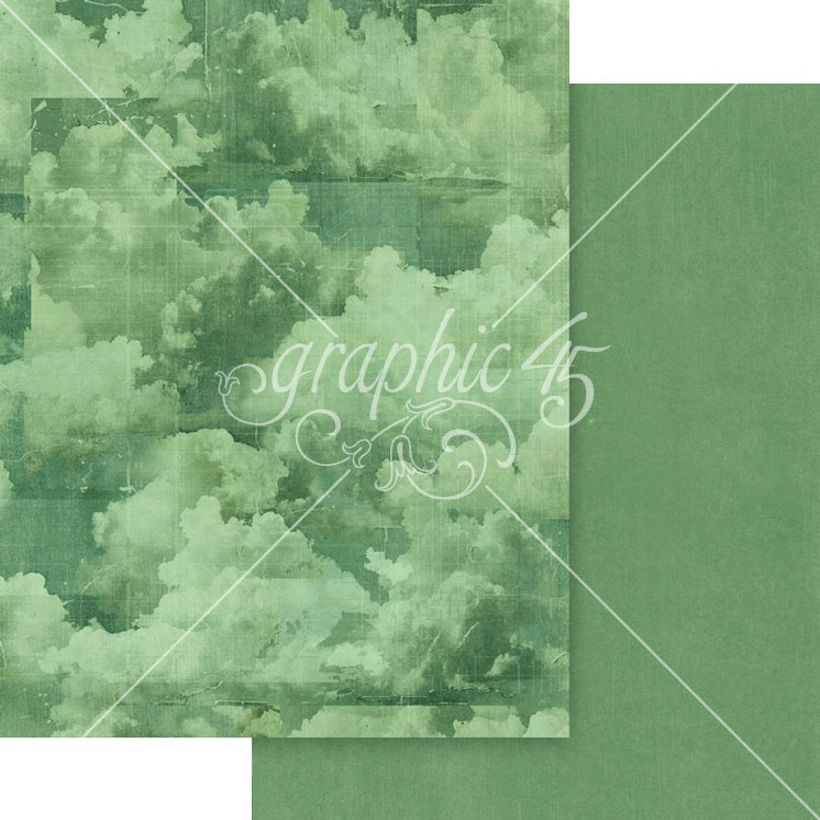 Graphic 45 Patterns & Solids Collection Pack 8.5"X11"-Journaling Through Time