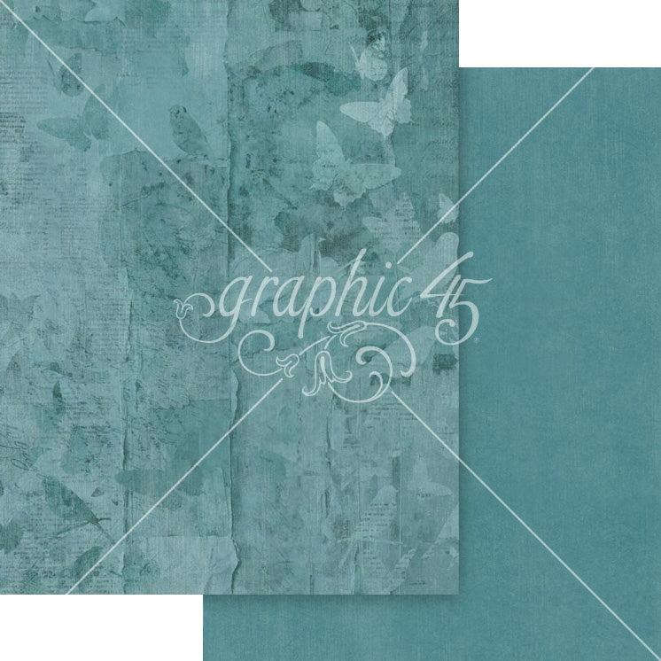 Graphic 45 Patterns & Solids Collection Pack 8.5"X11"-Journaling Through Time