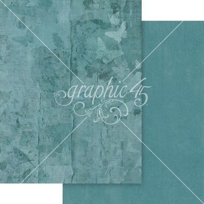 Graphic 45 Patterns & Solids Collection Pack 8.5"X11"-Journaling Through Time