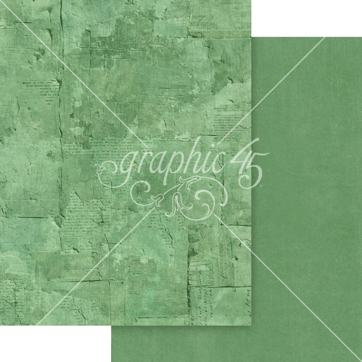 Graphic 45 Patterns & Solids Collection Pack 8.5"X11"-Journaling Through Time