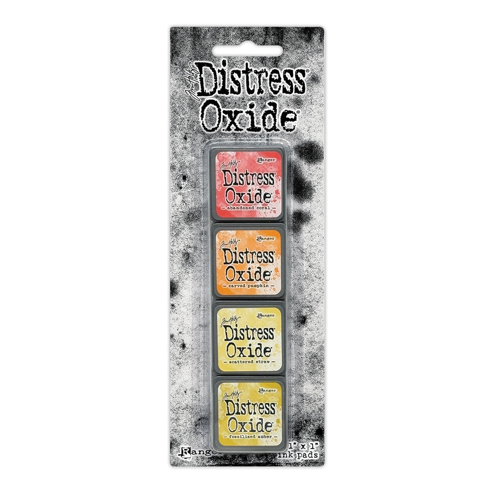 Tim Holtz Distress Mini Oxide Ink Pad Kit #14-Orange/Yellow