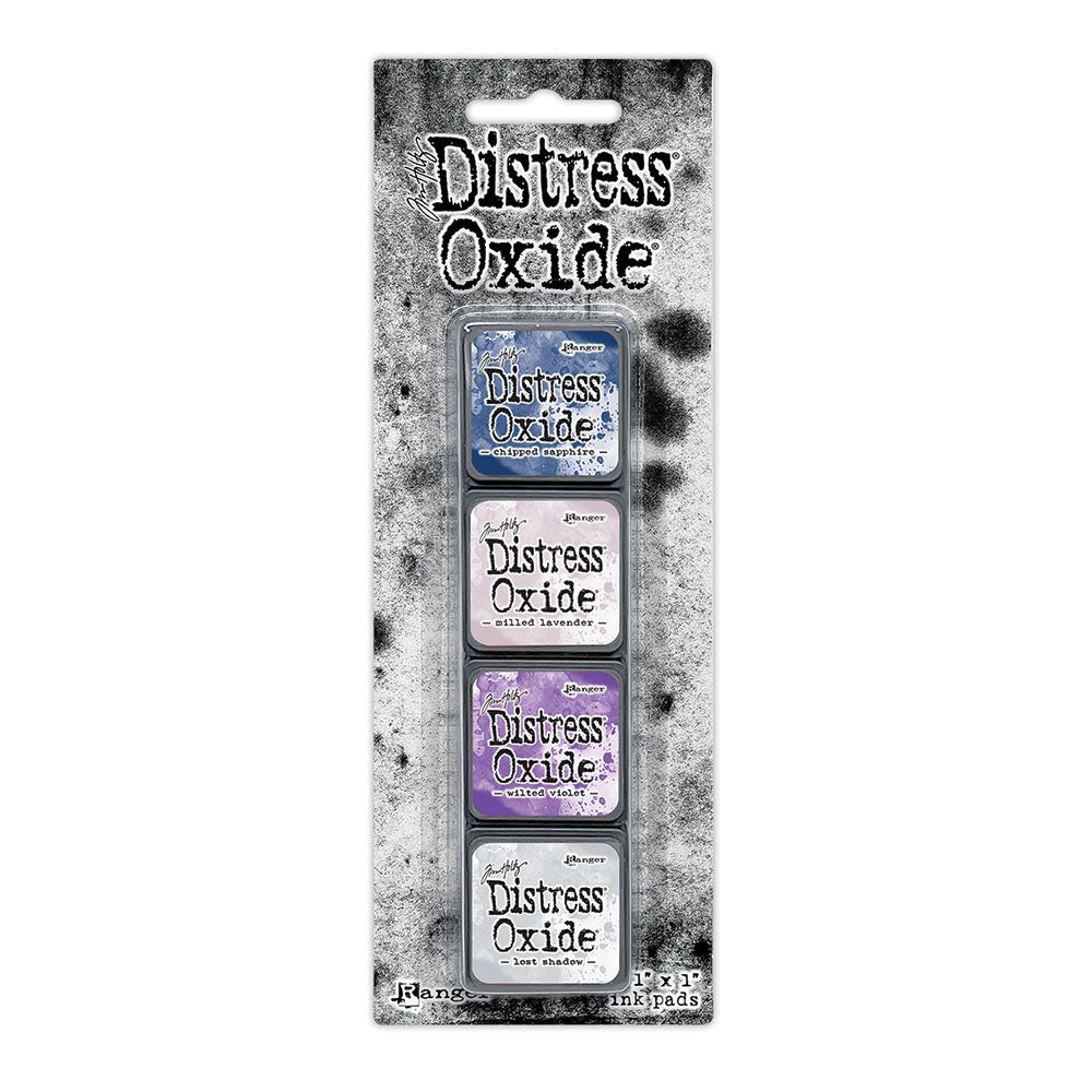 Tim Holtz Distress Mini Oxide Ink Pad Kit #17-Purple