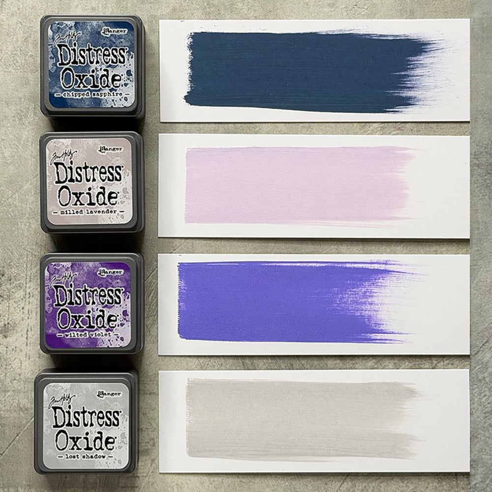 Tim Holtz Distress Mini Oxide Ink Pad Kit #17-Purple