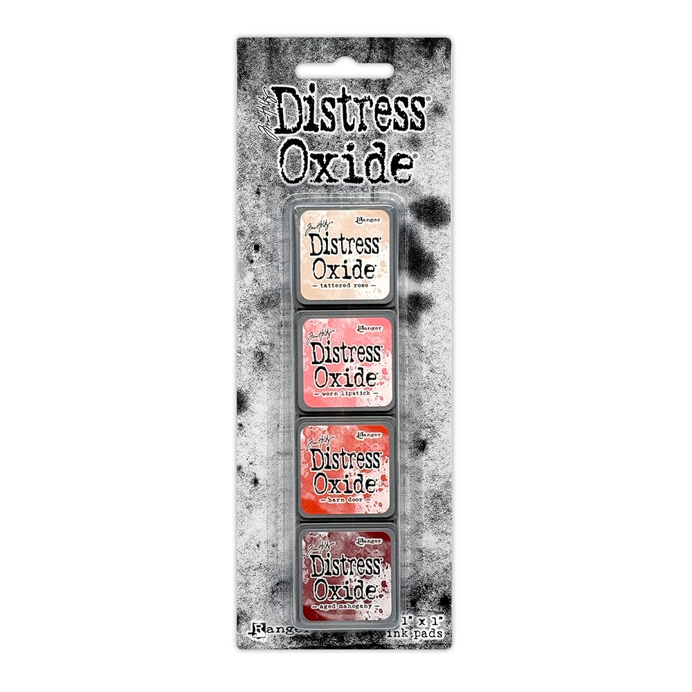Tim Holtz Distress Mini Oxide Ink Pad Kit #13-Reds