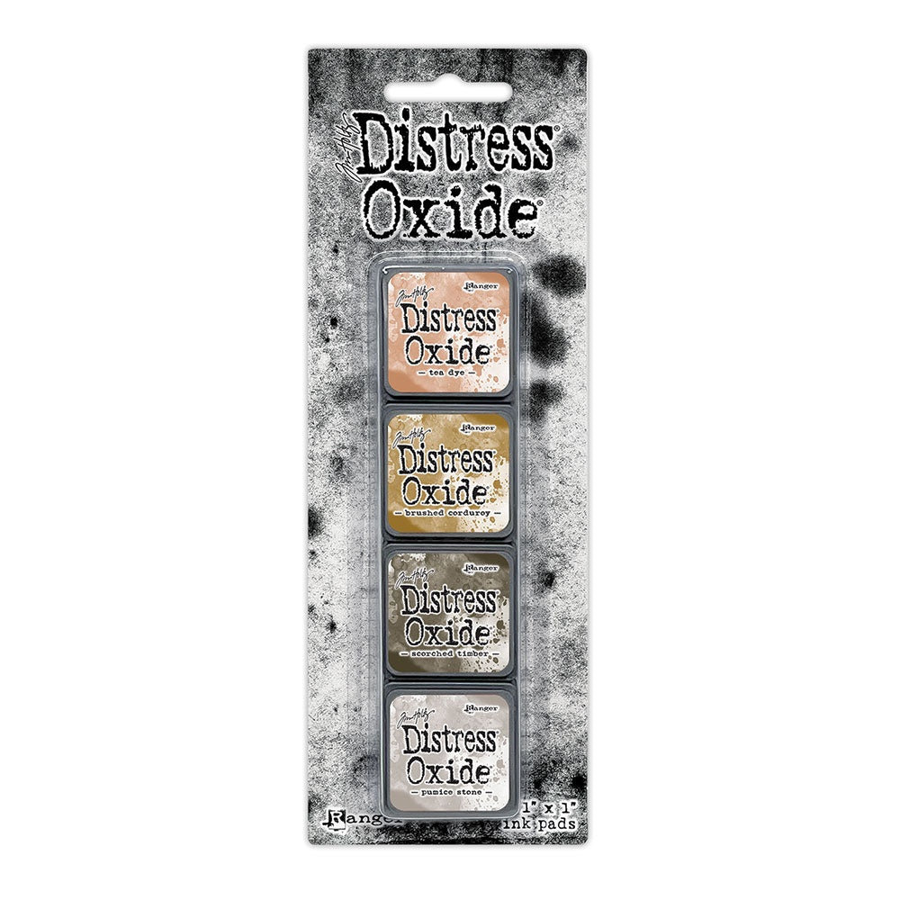 Tim Holtz Distress Mini Oxide Ink Pad Kit #18-Browns