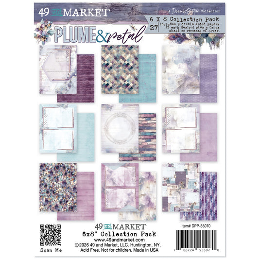 49 And Market Collection Pack 6"X8"-Plume & Petal
