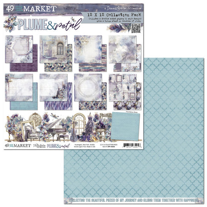 49 And Market Collection Pack 12"X12"-Plume & Petal